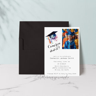 Graduation celebration Invitation 
