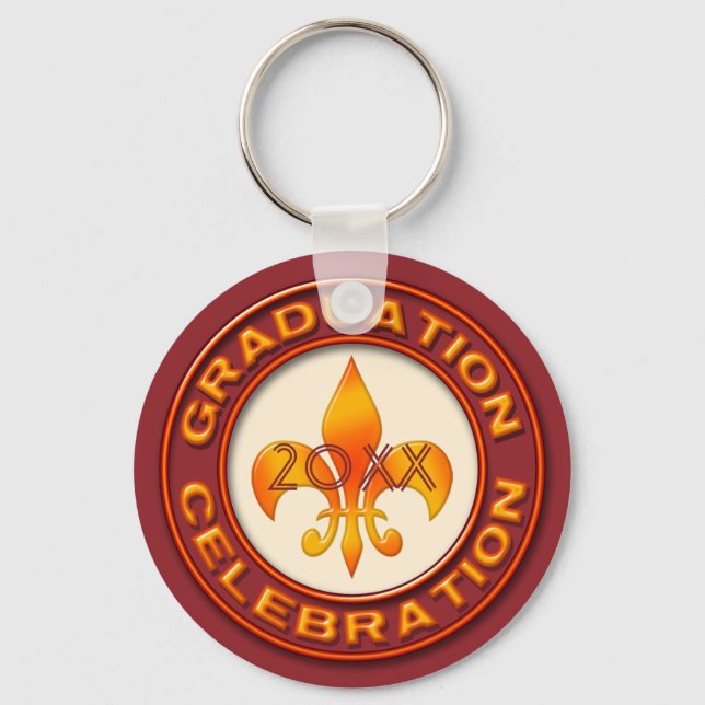 Graduation Celebration Key Ring (Front)