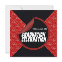 Graduation Celebration Party Invitation
