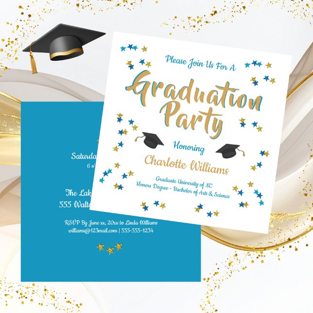 Graduation Celebration Party Invitation (Graduation Celebration Party Invitation)