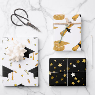 Graduation Celebration Wrapping Paper Sheet