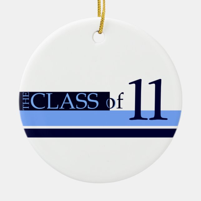 graduation ceramic tree decoration (Front)