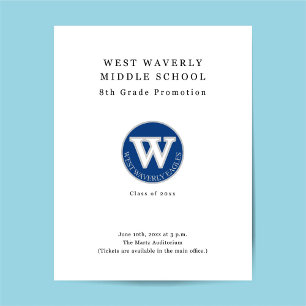 Graduation Ceremony Promotional Flyer