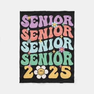 Graduation Cl Of 2025 Senior 2025 Fleece Blanket