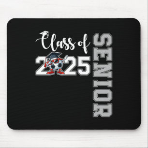 Graduation Cl Of 2025 Senior Dabbing Soccer Toddle Mouse Pad