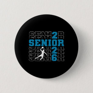 Graduation Cl Of 2026 Senior 2026 Sketll Players 6 Cm Round Badge