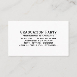 Graduation Class 2025 Party Invitation Peace Out