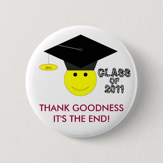 Graduation Class Of 2011 Button (Front)