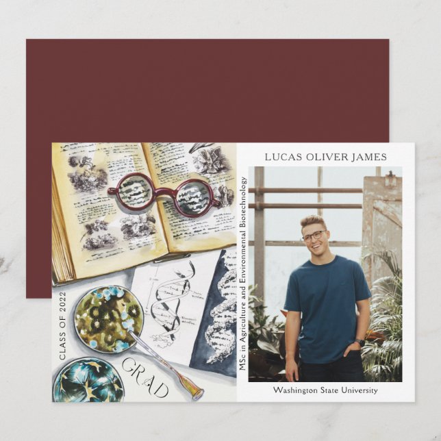 Graduation Class of 2022 Environmental Science (Front/Back)