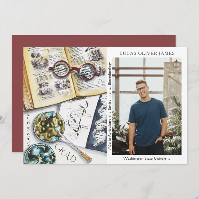 Graduation Class of 2022 Environmental Science (Front/Back)