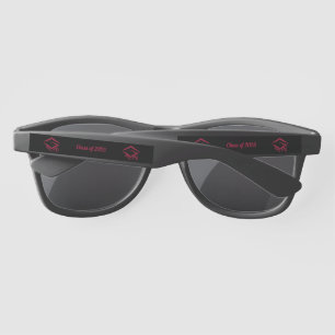 Graduation Class of 2025 BLKDKRD Custom Year Name Sunglasses