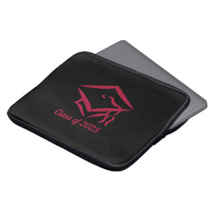 Graduation Class of 2025 BLKDKRD Customise Year Laptop Sleeve
