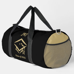 Graduation Class of 2025 BLKVMG Custom Year Name Duffle Bag