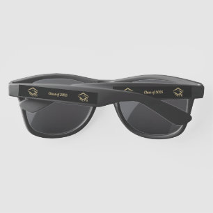 Graduation Class of 2025 BLKVMG Custom Year Name Sunglasses