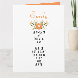 Graduation Class of 2025 Card