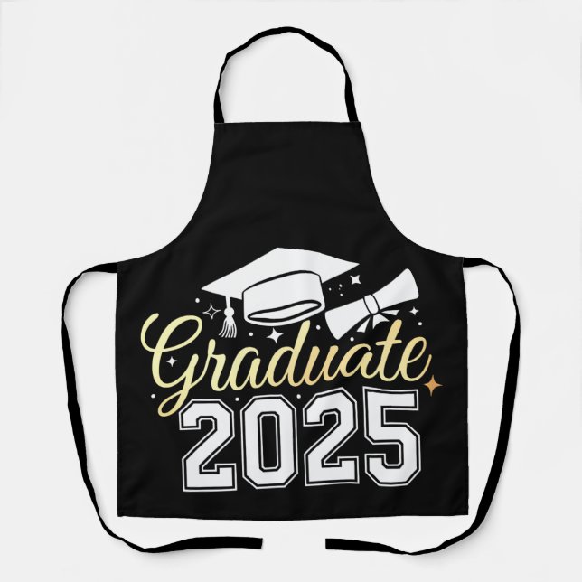 Graduation Class Of 2025 Graduate Apron (Front)