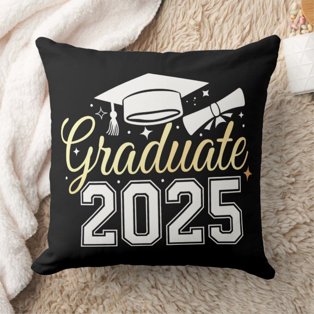 Graduation Class Of 2025 Graduate Cushion (Blanket)