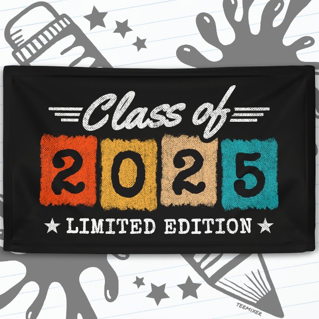Graduation Class of 2025 Graduate Senior 2025 Banner (Creator Uploaded)