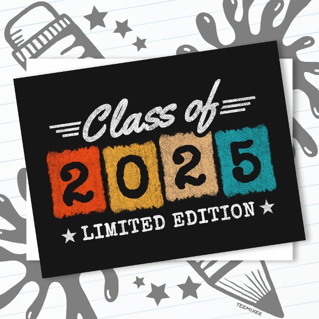 Graduation Class of 2025 Graduate Senior 2025 Postcard (Creator Uploaded)