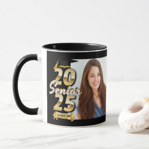 Graduation Class of 2025 Senior Graduate Photo Mug