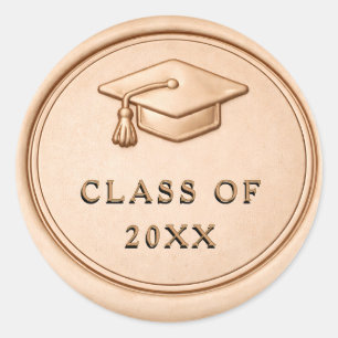 Graduation Class of 2026 Classic Gold Wax Seal