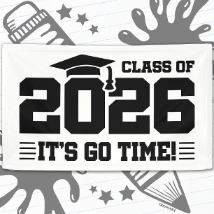 Graduation Class of 2026 Graduate Senior 2026 Banner