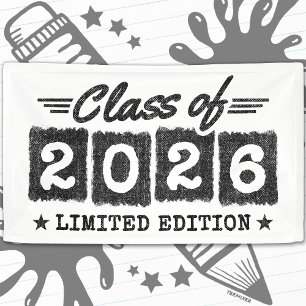 Graduation Class of 2026 Graduate Senior 2026 Banner