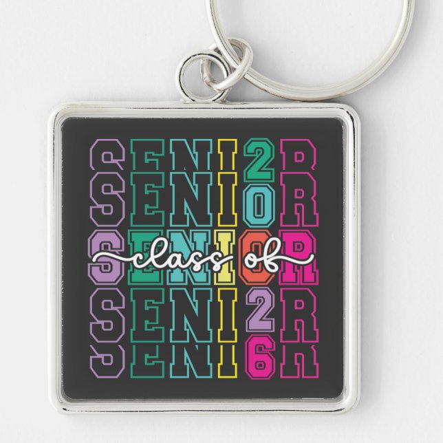 Graduation Class Of 2026 Key Ring (Front)