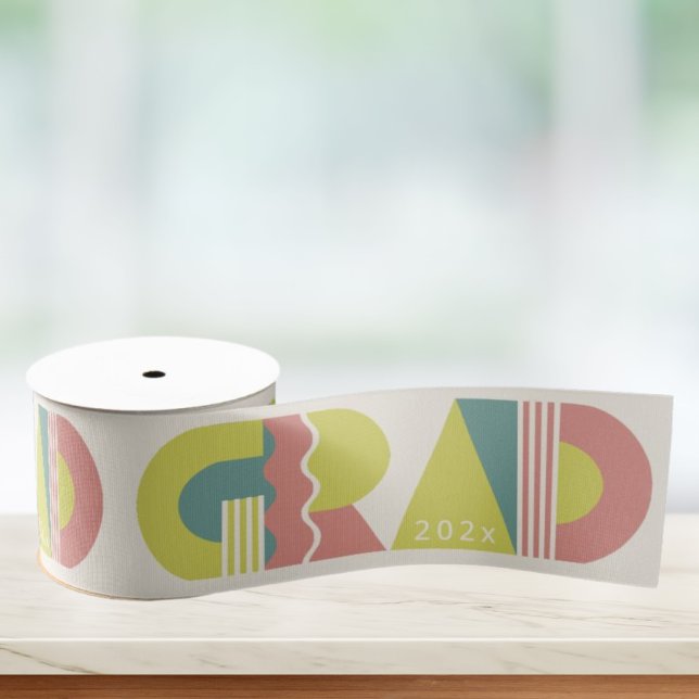 Graduation class of 2026 retro grosgrain ribbon (Creator Uploaded)
