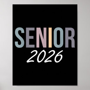 Graduation class of 2026 senior 2026 high schoolGr Poster