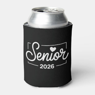 Graduation Class Of 2026 Senior Heart Graduate Can Cooler