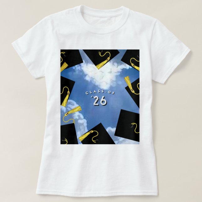 Graduation Class of 2026 T-Shirt (Design Front)