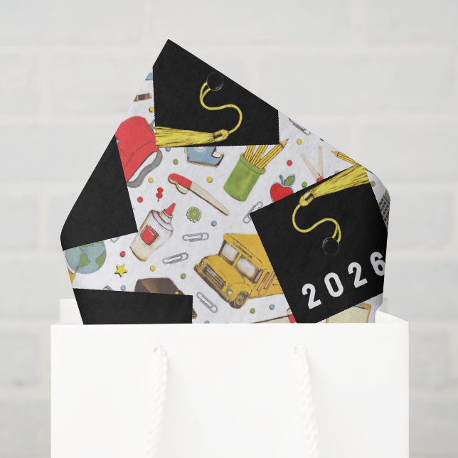 Graduation Class of 2026 Tissue Paper (Gift Bag)