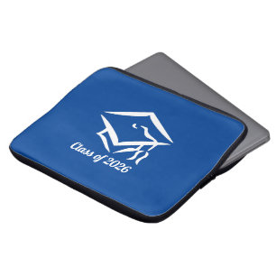 Graduation Class of 20?? BLUWHT Customise Year Laptop Sleeve