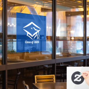 Graduation Class of 20?? BLUWHT Customize Year