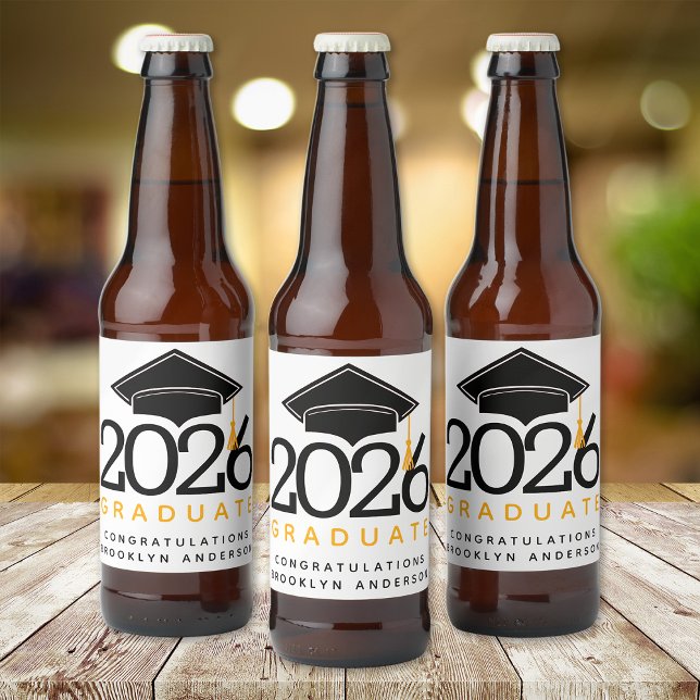 Graduation Class of 20XX Beer Bottle Label (Creator Uploaded)