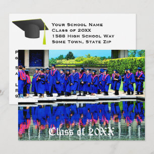 Graduation Class of 20XX by Water Invitation