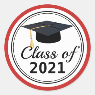 Graduation - Class of 20XX Classic Round Sticker