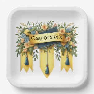 Graduation Class Of Customised Paper Plate