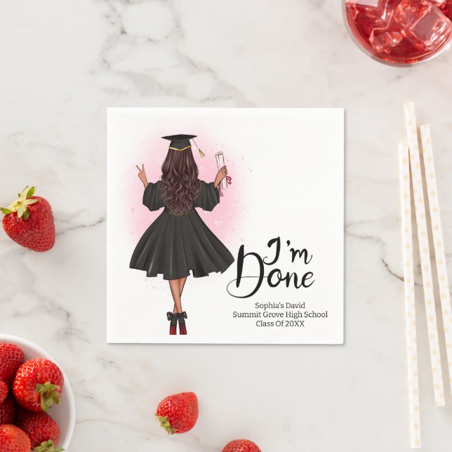 Graduation Class Of Party Napkin (Insitu)