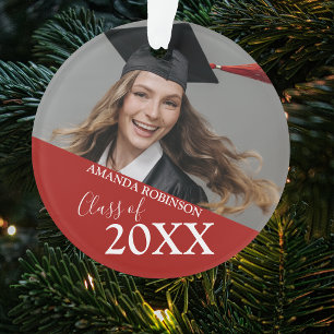 Graduation Class Of    Photo Ornament