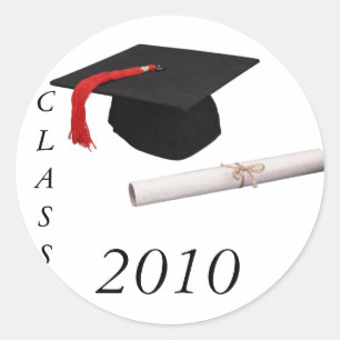 Graduation Classic Round Sticker