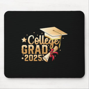 Graduation College 2025 College Grad Cl Of 2025 Se Mouse Pad