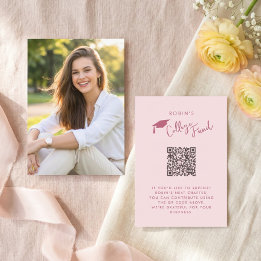 Graduation College Fund  Enclosure Card