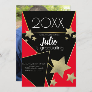 Graduation College Highschool Celebration Photo I Invitation