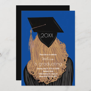Graduation College Highschool Graduate Party   Invitation