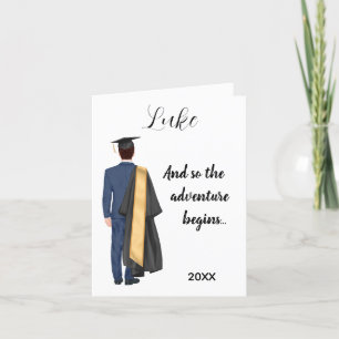 Graduation College Leaver Modern Card For Him