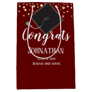 Graduation Congrats Class of 2021 Medium Gift Bag