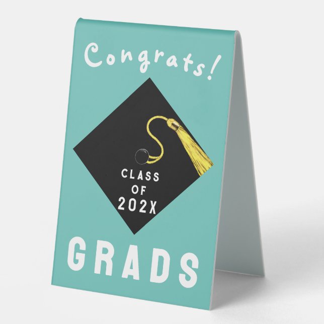 Graduation Congrats Decor (Front)