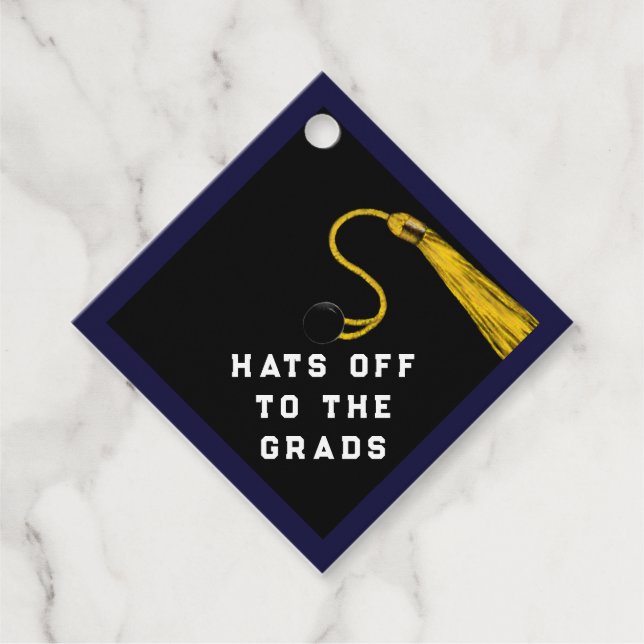 Graduation Congrats Favour Tags (Front)